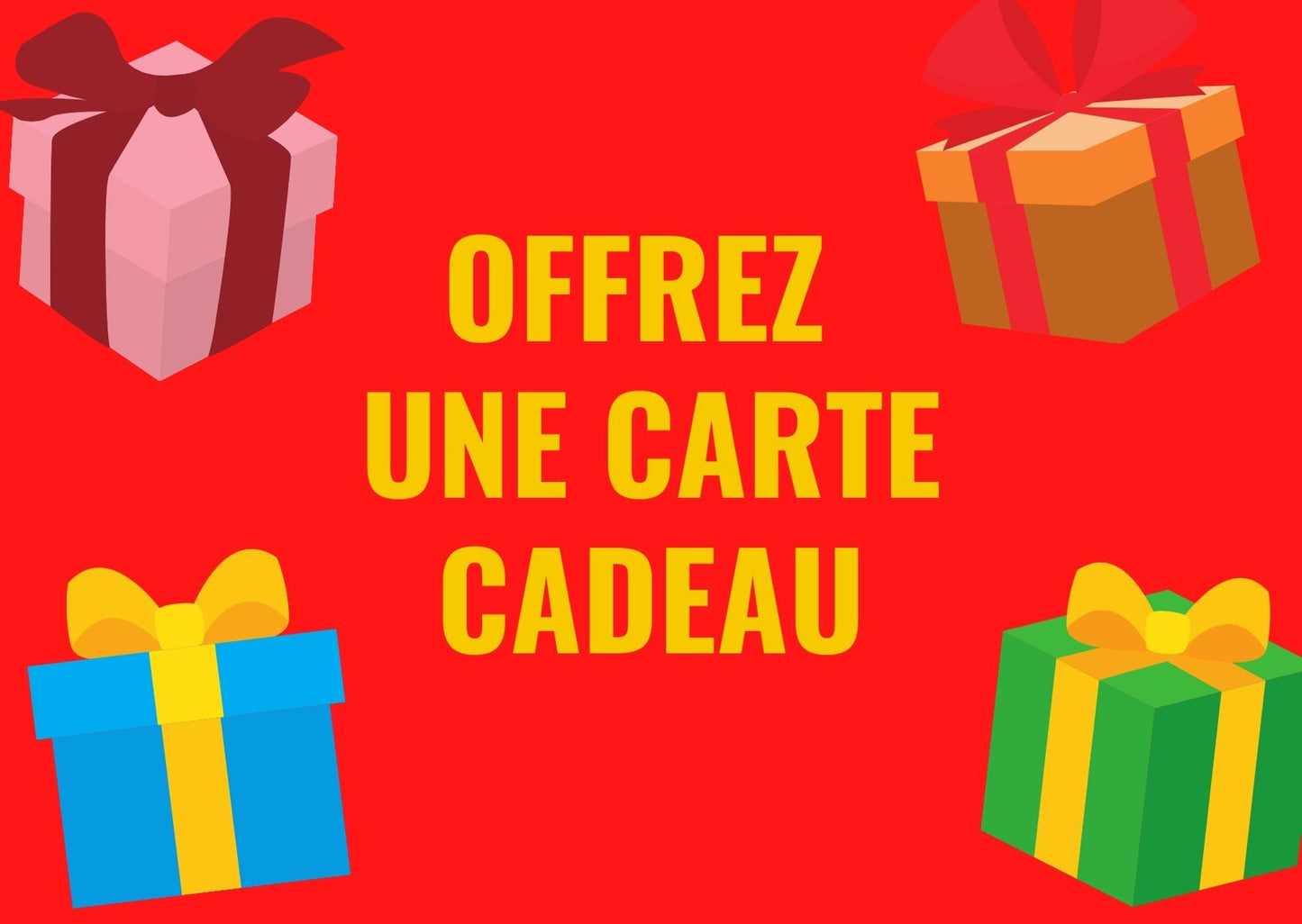 Cartes Cadeaux